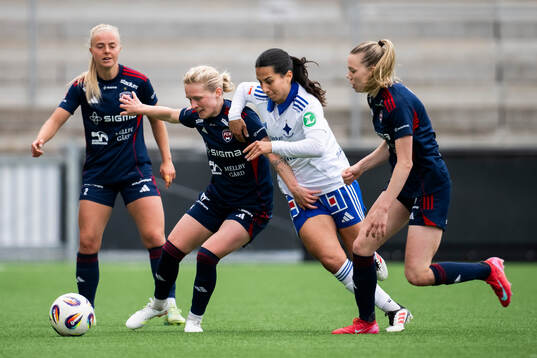 Rosengårds Emilia Larsson och IFK Norrköpings Vesna