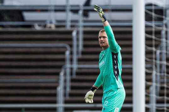 Halmstads målvakt Tim Erlandsson