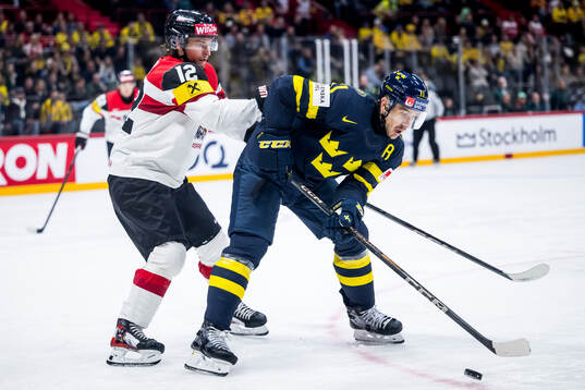 David Maier of Austria and Mikael Backlund of Sweden