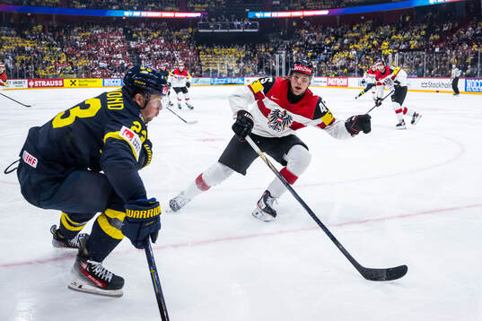 Lucas Raymond of Sweden and Gregor Biber of Austria