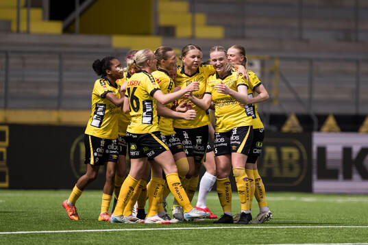 Elfsborgs Frida Elofsson jublar