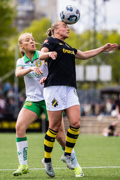 Hammarbys Smilla Holmberg och AIKs Villemo Dahlqvist