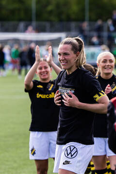 AIKs Jennie Nordin jublar