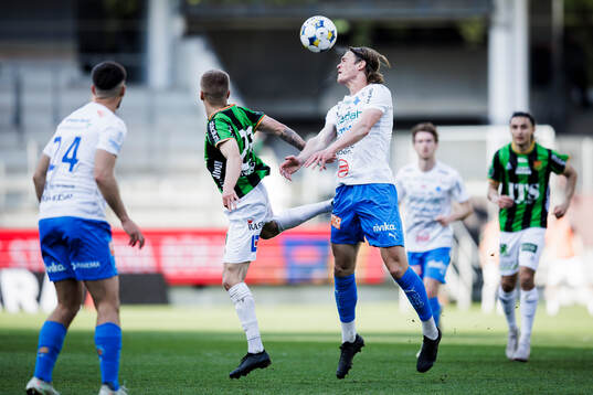 GAIS Lucas Hedlund och Värnamos Hugo Andersson