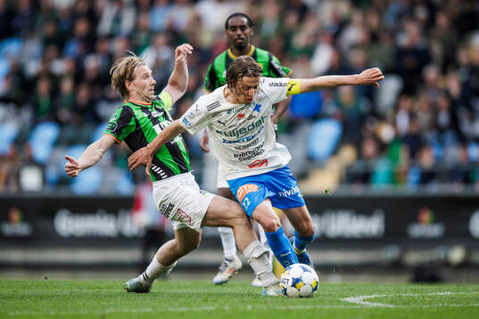 GAIS August Wängberg och Värnamos Simon Thern