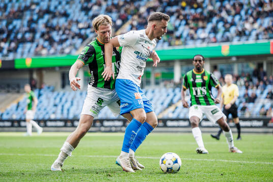 under fotbollsmatchen i Allsvenskan mellan GAIS och Värnamo