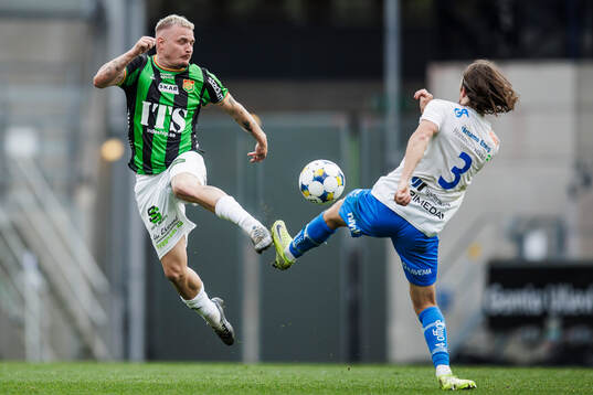 GAIS Jonas Lindberg och Värnamos Axel Björnström