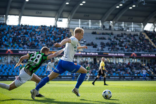 GAIS Lucas Hedlund och Värnamos Victor Larsson