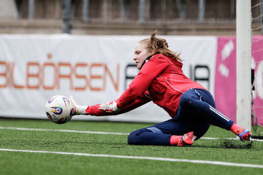 Djurgårdens målvakt Elvira Björklund