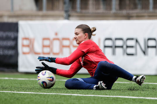 Djurgårdens målvakt Anna Aurora Koivunen