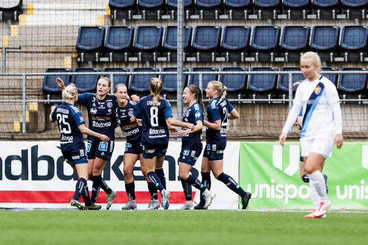 Linköpings Lilli Halttunen jublar