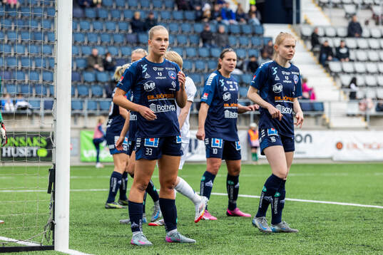 Linköpings Lilli Halttunen och Malin Johnsen Brenn