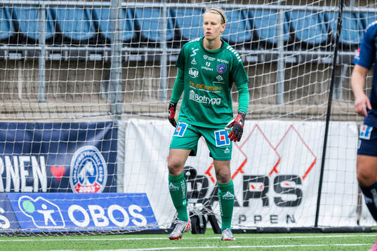 Linköpings målvakt Cajsa Andersson