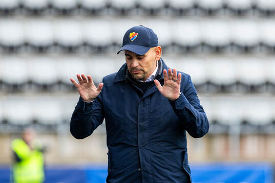 Djurgårdens tränare Marcelo Fernandez