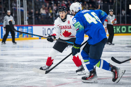 Nathan MacKinnon of Canada