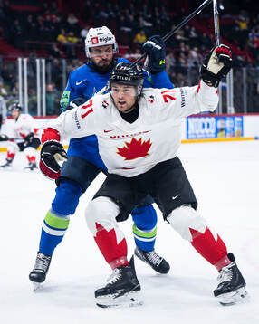 Matic Podlipnik of Slovenia and Tyson Foerster of Canada