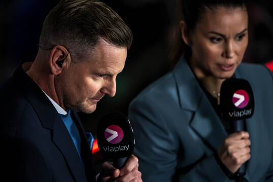 Niklas Jihde in Broadcaster Viaplay Studio