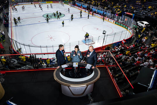 Niklas Jihde, Valentina Lizana and Mattias Norström in