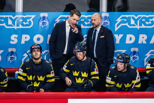 Head coach Sam Hallam of Sweden