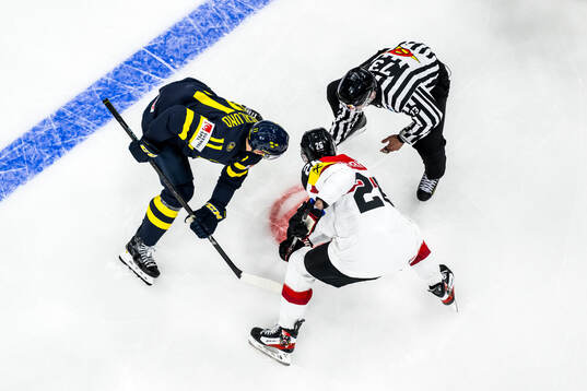 Mikael Backlund of Sweden and Oliver Achermann of Austria