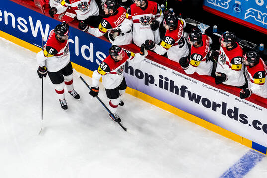 Benjamin Baumgartner of Austria celebrates