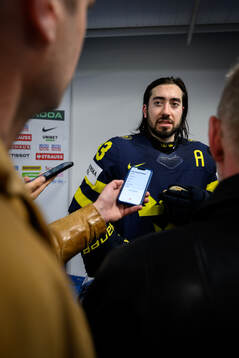 Mika Zibanejad of Sweden