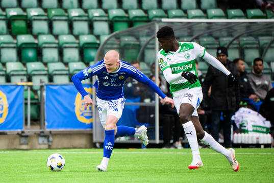 GIF Sundsvalls Lucas Forsberg och Västerås Aaron Le