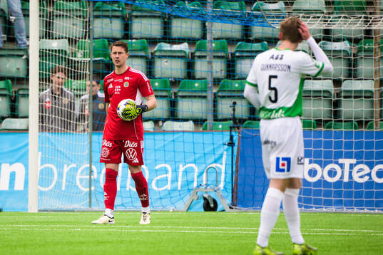 GIF Sundsvalls målvakt Jonas Olsson