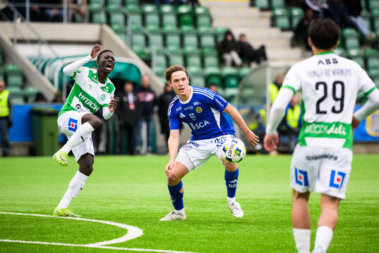GIF Sundsvalls Hugo Aviander och Västerås Mamadou Ousmane