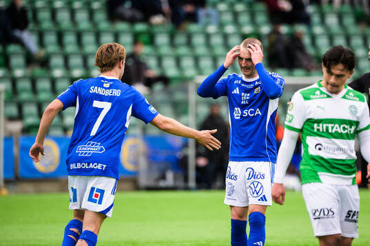 GIF Sundsvalls Dennis Olsson och Ture Sandberg