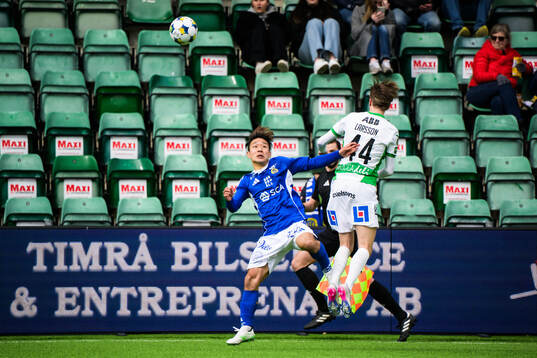 GIF Sundsvalls Taiki Kagayama och Västerås Max Larsson