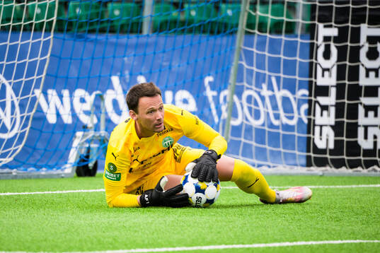 Västerås målvakt Anton Fagerström