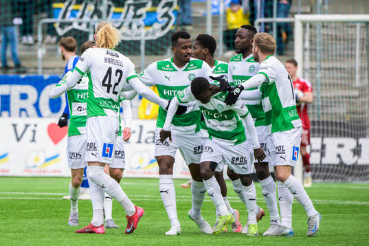 Västerås Mamadou Ousmane Diagne jublar