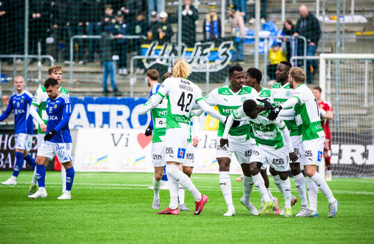 Västerås Mamadou Ousmane Diagne jublar