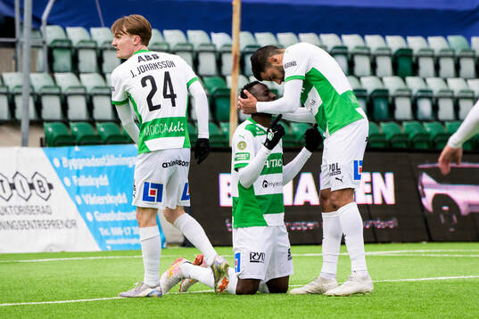 Västerås Aaron Le Forestier Banind Bibout jublar