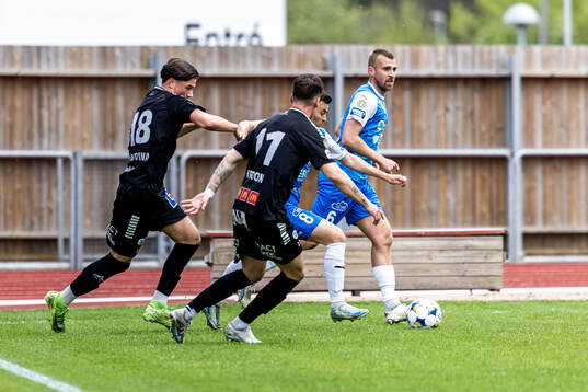 Örebros Erman Hrastovina och Oddevolds Oscar Iglicar