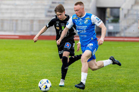 Örebros Linus Alperud och Oddevolds Adam Engelbrektsson