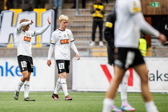 Häckens Pontus Dahbo och Häckens Isak Brusberg