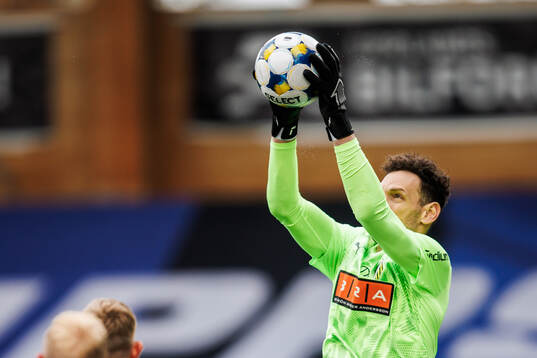 Häckens målvakt Etrit Berisha