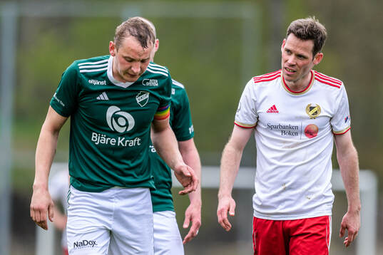 Västra Karups Oscar Svensson och Ekets Emil Salomonsson