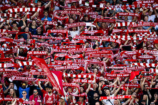 Spectators in the stands