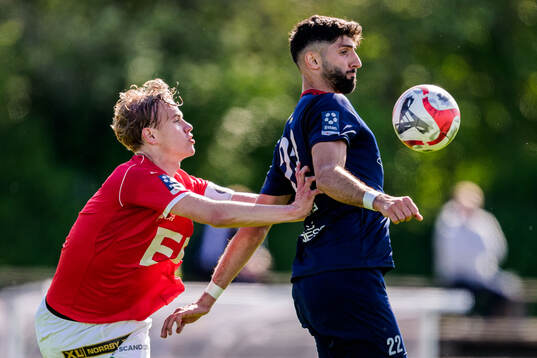 Norrbys Vidar Svendsén och Rosengårds Cihan Sener