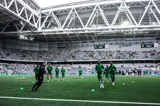 Hammarbys Tesfaldet Tekie, Nahir Besara och Paulos Abraham