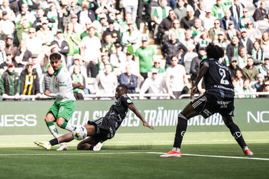 Hammarbys Montader Madjed och IFK Norrköpings Yahya Kalley