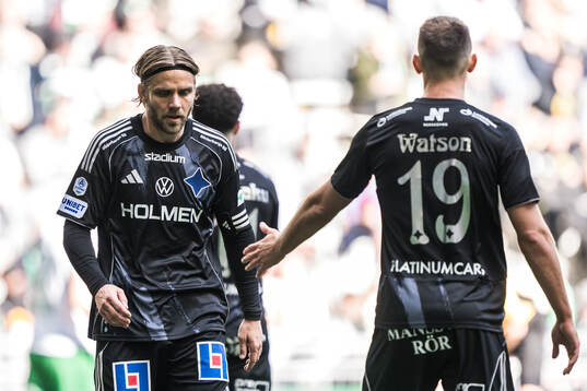 IFK Norrköpings Christoffer Nyman deppar