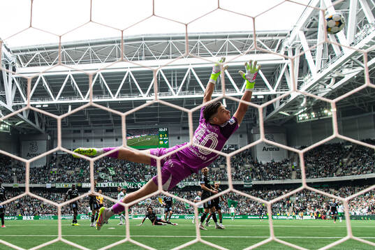 Hammarbys Montader Madjed gör 1-1 bakom IFK Norrköpings