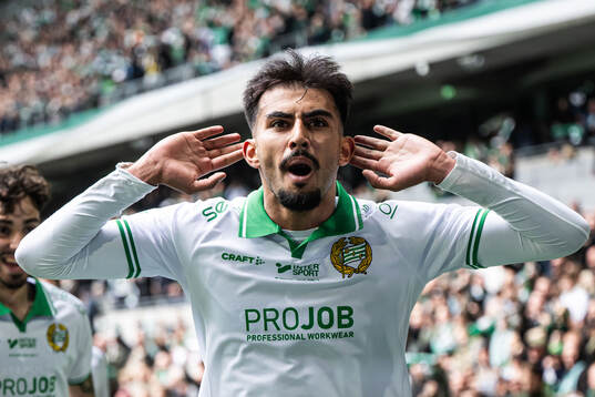 Hammarbys Montader Madjed jublar