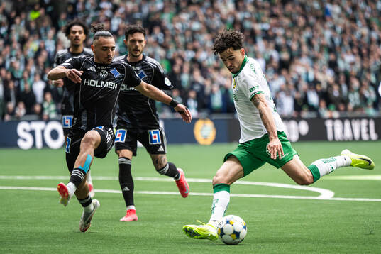 IFK Norrköpings Moutaz Neffati och Hammarbys Sebastian