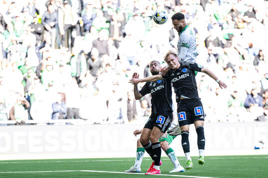 Hammarbys Abdelrahman Boudah Saidi och IFK Norrköpings Tim