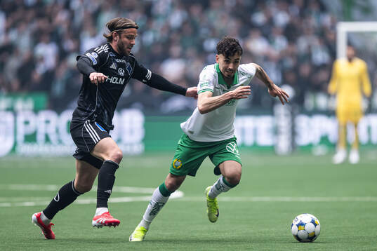 IFK Norrköpings Christoffer Nyman och Hammarbys Sebastian